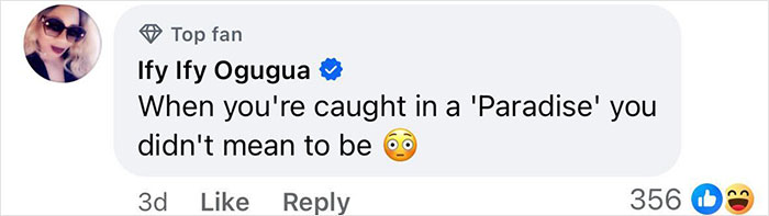 Social media comment reacting to Coldplay HR exec's $1.6 million mortgage scandal with husband. - 25