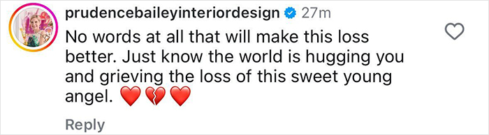 Comment expressing grief and support over the loss of a young girl in Texas floods related to Travis Kelce&rsquo;s boss family.