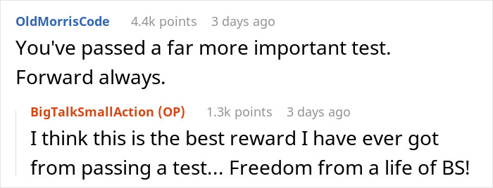 Screenshot of social media comments about a man failing his girlfriend’s weird social media story test and moving on. - 14