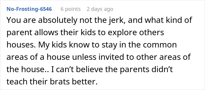 Comment on parenting disagreements about a woman upset brother cutting her son&rsquo;s party short after toy broken.