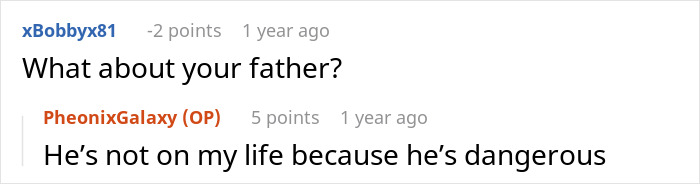Screenshot of a Reddit conversation about a teen asking to be paid for babysitting and the mom&rsquo;s reaction.