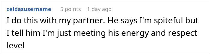 Screenshot of a college student sharing a humorous comment about roommates picking up after themselves due to petty behavior. - 41