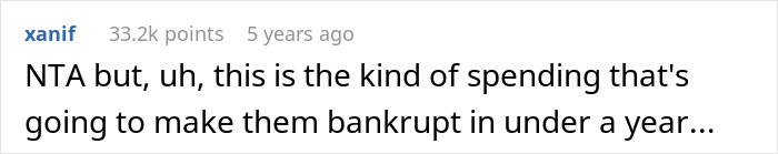 Comment on forum discussing a person upset their friend doesn't pay more after winning the lottery. - 13