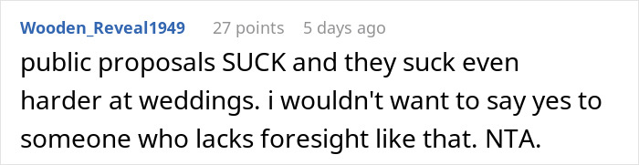 Man plans public proposal at wedding, causing bride to cry and leaving girlfriend embarrassed amid the unexpected event. - 31