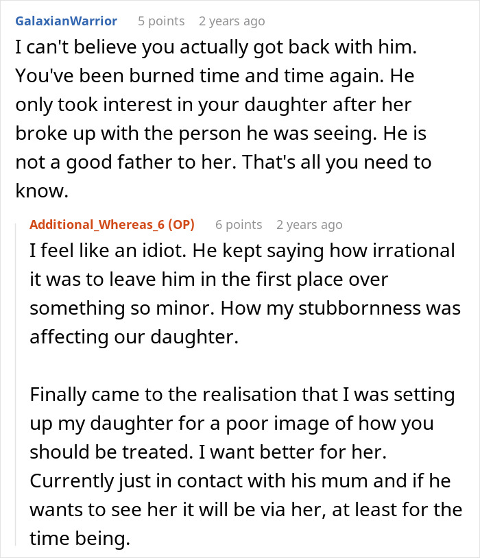 Reddit comments discussing a man canceling plans to go on a cycle trip instead of watching his daughter. Reddit comments discussing a man canceling plans to go on a cycle trip instead of watching his daughter.