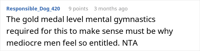 Comment about boyfriend asking and getting mad when she refuses to pay, highlighting entitlement and conflict in front of friends. - 36