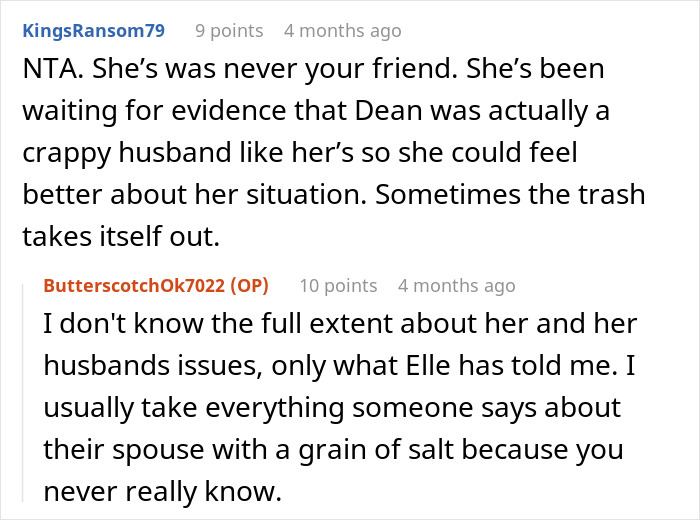 Screenshot of a forum discussion about sil pregnancy husband boundaries, addressing trust and relationship issues. - 37