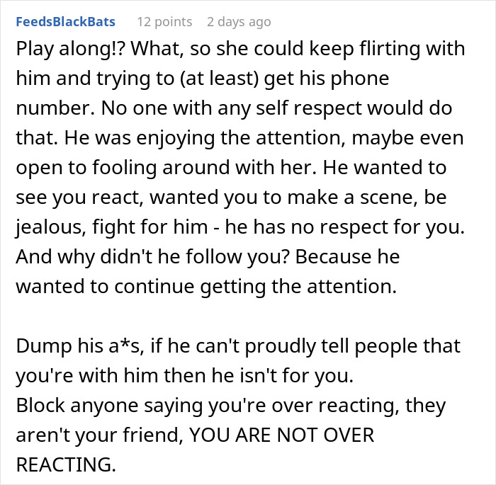 Man calls his girlfriend sister in text, discussing jealousy, respect, and relationship boundaries in a candid online comment.