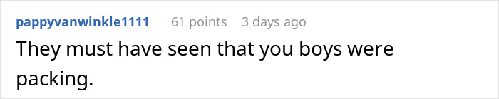 Comment on Reddit discussing car thieves stopped by Captain Underwear who tricks them into abandoning getaway car. - 21