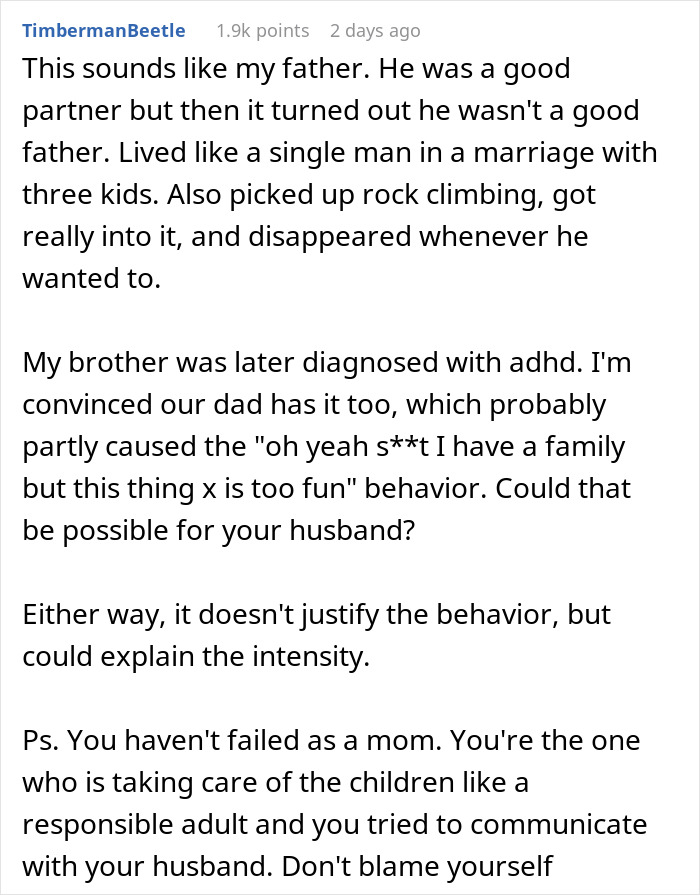 Mom feeling like she failed as marriage falls apart due to husband&rsquo;s new hobby and its impact on their relationship.