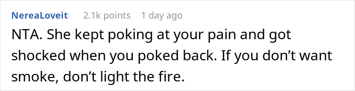 Comment discussing SIL shares stats on men leaving sick wives and reactions involving infertility stats in a Reddit thread. - 19