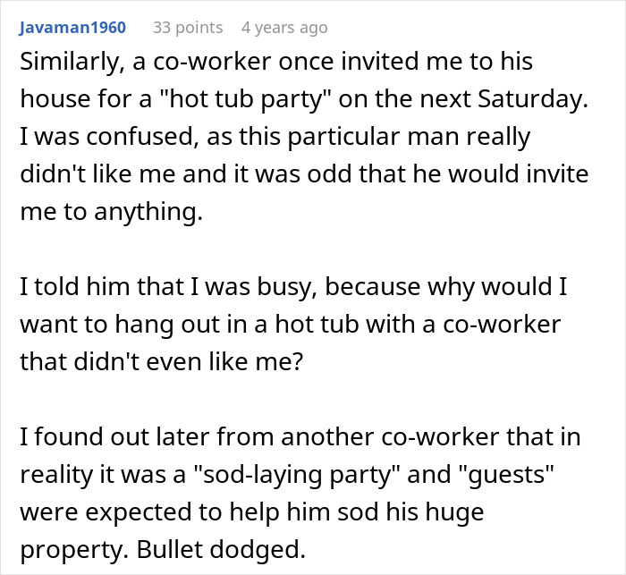 Text post discussing a rich lady throwing a fit when friend refuses to be a free sitter despite offered pizza.