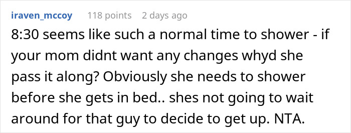 Screenshot of a discussion about a man confused why his girlfriend no longer visits mornings, causing drama with his mom. Screenshot of a discussion about a man confused why his girlfriend no longer visits mornings, causing drama with his mom.