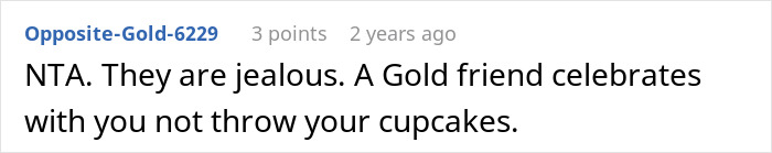 Comment on a forum post expressing that roommates are jealous when not telling about house purchase until closing.