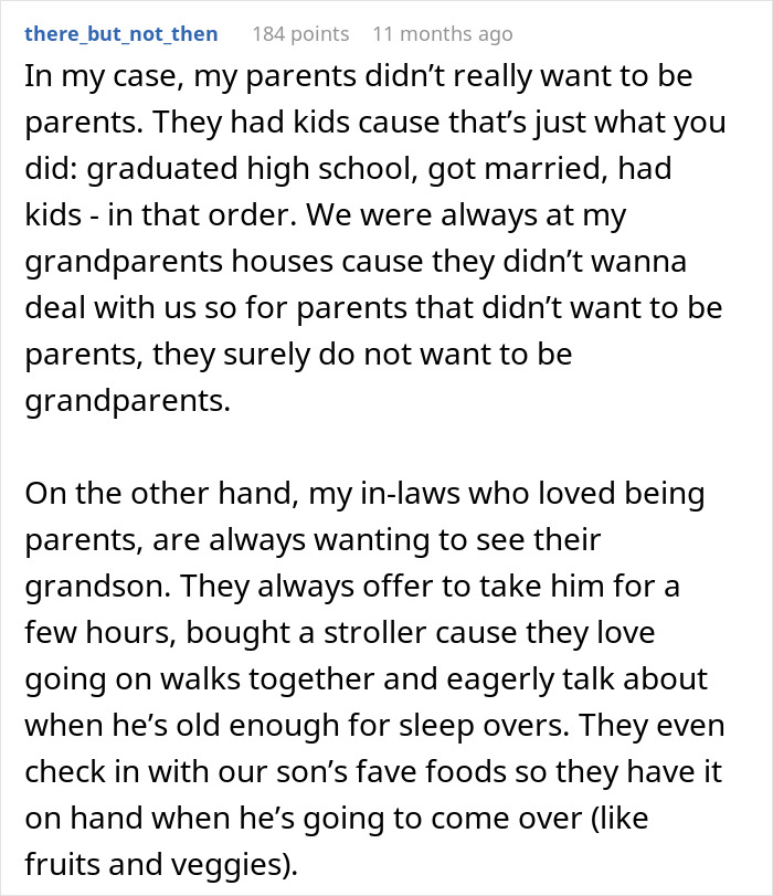 Text post discussing differing experiences with modern parents and how some just don’t hit the same. Text post discussing differing experiences with modern parents and how some just don’t hit the same.
