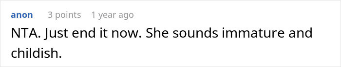 Screenshot of an online comment where a user criticizes a woman furious her partner won't rename the cat for her. - 43