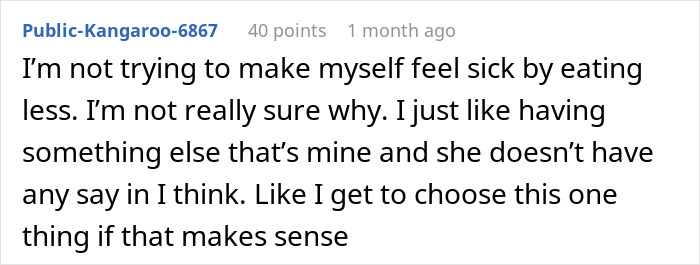 Screenshot of a social media comment from a teen expressing frustration about being forced into hospitals unjustly. - 21