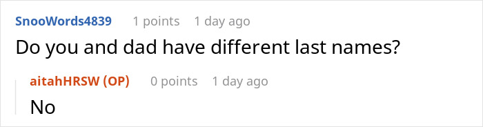 A Reddit conversation discussing a nurse getting fired over accusations involving an affair with a father. A Reddit conversation discussing a nurse getting fired over accusations involving an affair with a father.
