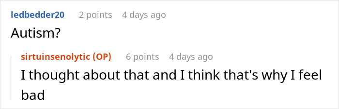 Screenshot of a Reddit conversation discussing a job interview with a high chance of getting hired but blowing it quickly.