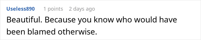 Screenshot of a comment discussing consequences of fudging data to make a department look better.