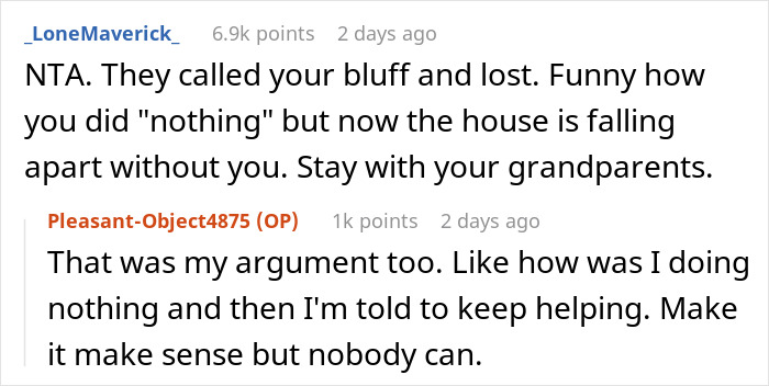 Screenshot of an online discussion where an 18-year-old expresses frustration about sharing a roof with toxic parents. Screenshot of an online discussion where an 18-year-old expresses frustration about sharing a roof with toxic parents.