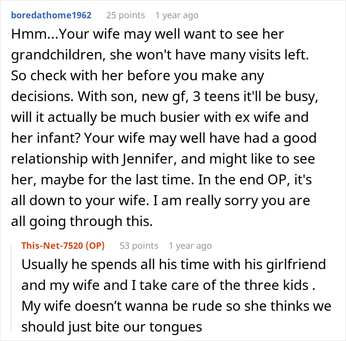 Entitled Woman And Her Kid Want To Vacation At Ex-In-Laws’ House, Get Denied And Spark Drama - 14