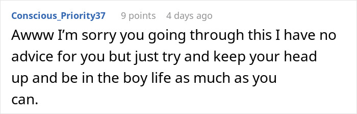 Comment expressing sympathy and encouragement as a dad tries to save his child’s life and faces a disheartening truth. - 31