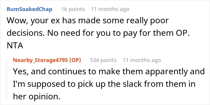 Reddit user discusses woman who cheats on partner and expects him to support her children with other men.