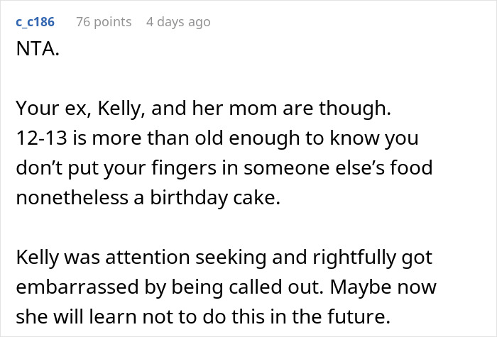 Reddit comment discussing a mom inviting an unwanted guest to her daughter’s party and the fallout after. Reddit comment discussing a mom inviting an unwanted guest to her daughter’s party and the fallout after.