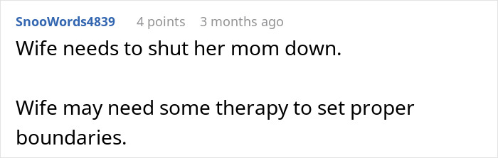 Comment discussing a woman upset as sister-in-law took her daughter away and caused conflict over son&rsquo;s birth memory.