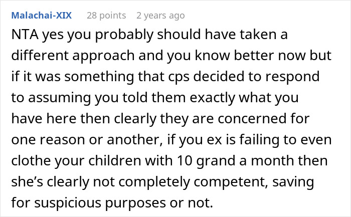 Man pays $10,000 in child support, contacts CPS after noticing children wearing tattered clothes, raising concerns about care. - 39
