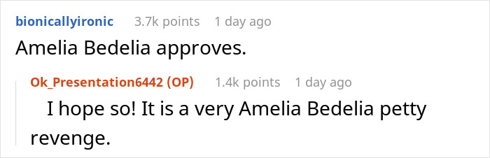 Screenshot of an online conversation discussing college students finally picking up after themselves when their only female roommate gets petty. - 27