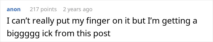 Comment expressing discomfort with a man’s baby shower and pregnant ex accusing him of mocking her experience. - 24