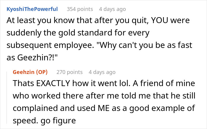 Text conversation about a guy told by boss to message after every client but ignored for three hours. - 18