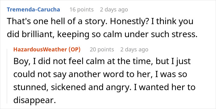 Reddit conversation showing a wife fearing husband lost at sea and mother-in-law's heartless reaction about coffin expenses. Reddit conversation showing a wife fearing husband lost at sea and mother-in-law's heartless reaction about coffin expenses.