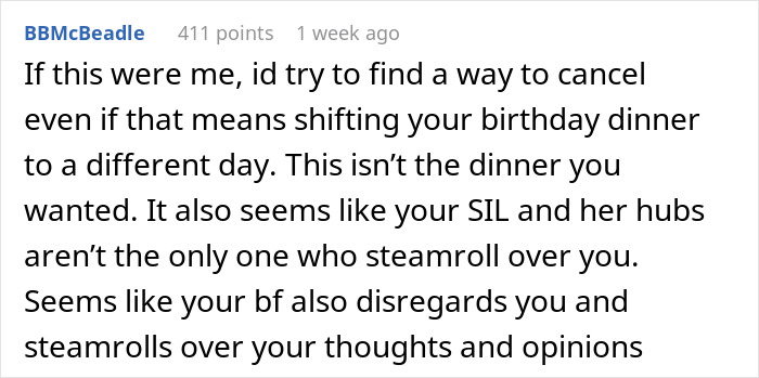 Woman Worried Her “Loud” SIL Will Ruin Her Birthday Dinner, Gets A Surprising Twist