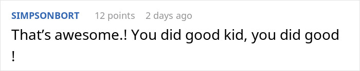 User comment praising success, related to person gets laid off pretending to be employed and landing a better job. User comment praising success, related to person gets laid off pretending to be employed and landing a better job.