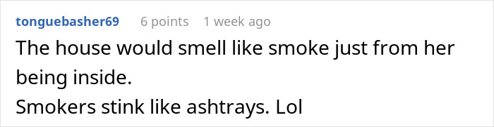 Comment on woman creating a mess in sister-in-law’s home, receiving an unexpected reality check. - 38