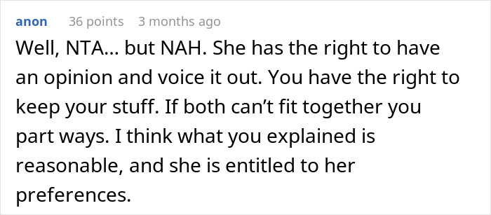 Comment discussing a guy who adores his huge clown collection and his girlfriend's dislike of it leading to a breakup. Comment discussing a guy who adores his huge clown collection and his girlfriend's dislike of it leading to a breakup.