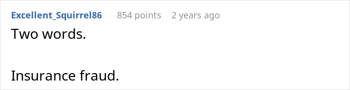 Screenshot of a forum comment discussing embezzlement and gaslighting involving a $160K inheritance dispute.