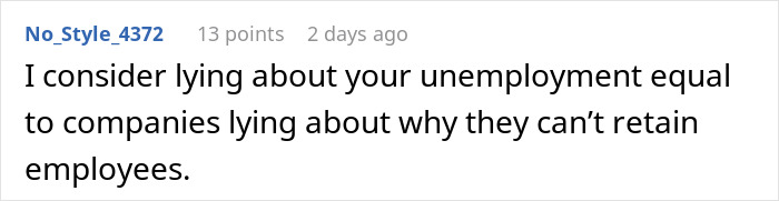 Comment on job loss and unemployment, reflecting themes of getting laid off and pretending to remain employed. Comment on job loss and unemployment, reflecting themes of getting laid off and pretending to remain employed.