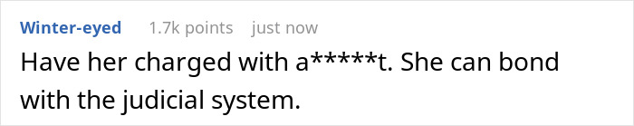 Comment on social media post reacting to unlicensed ear piercing incident with strong opinion on legal action needed.