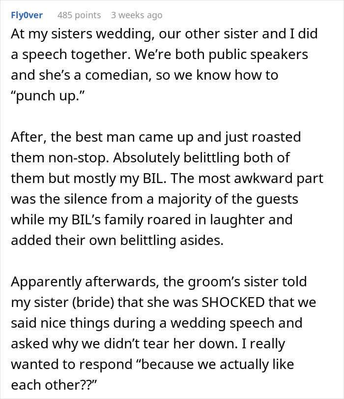 Best man&rsquo;s speech compares groom&rsquo;s bride choice to IKEA trip, leaving wedding guests shocked and aghast.
