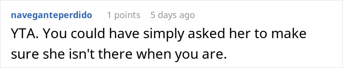 Screenshot of a social media comment discussing a man threatening to cut off his mother over her friendship with his vengeful ex. - 53