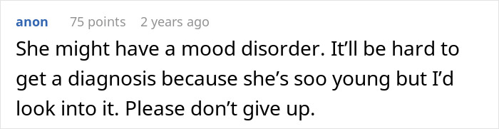 Comment on parenting struggles with a mom&rsquo;s brutally honest confession sparking backlash in an online forum.