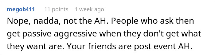 Reddit comment discussing a man invading a woman&rsquo;s space after she declines to swap seats, highlighting social conflict.