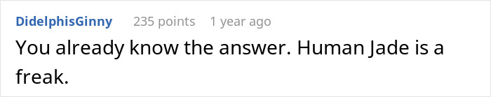Screenshot of a forum comment about a woman furious her partner won’t rename the cat, referencing her traumatic childhood. - 16