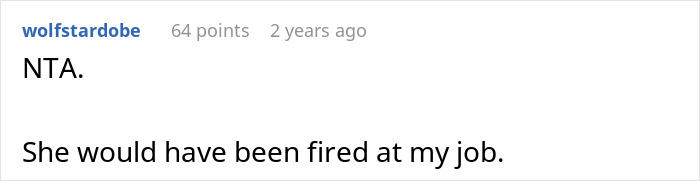 Screenshot of an online comment discussing a woman switching up her friendly act after realizing a coworker is Muslim.