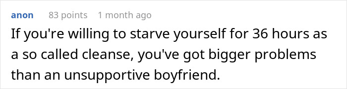 Comment about an unsupportive boyfriend responding with jokes after woman is prescribed weight loss medication by doctor. Comment about an unsupportive boyfriend responding with jokes after woman is prescribed weight loss medication by doctor.