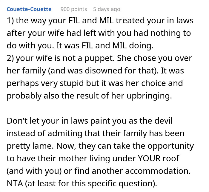 Text conversation discussing a man buying his wife’s childhood home and her brother demanding he move out. - 31